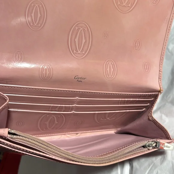 Cartier Birthday Limited Edition Preloved Wallet and Card Holder. 2 in 1 - Picture 7 of 17